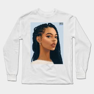 Blue Locs Long Sleeve T-Shirt